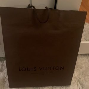 Louis Vuitton Shopping Paper Bag